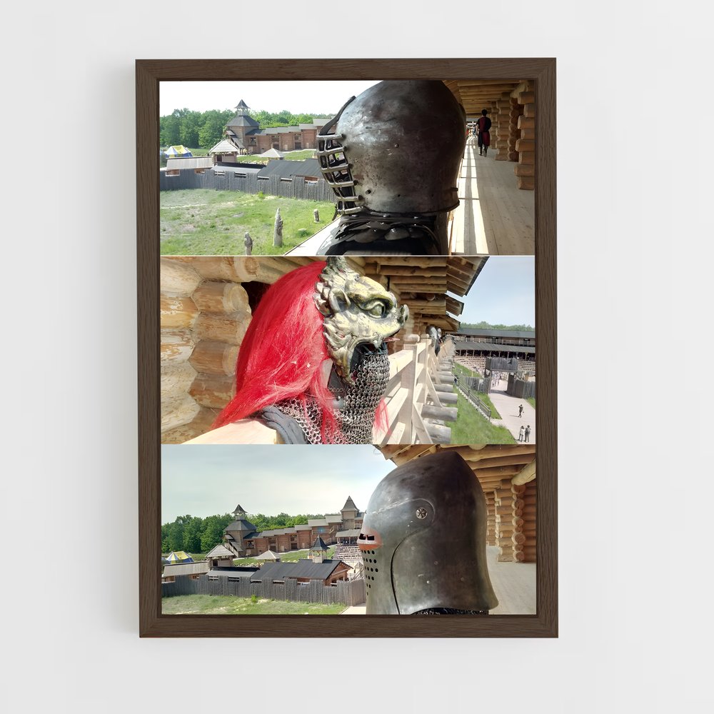 Poster Le Chevalier de Bohurt – affiche Buhurt (vue 5)